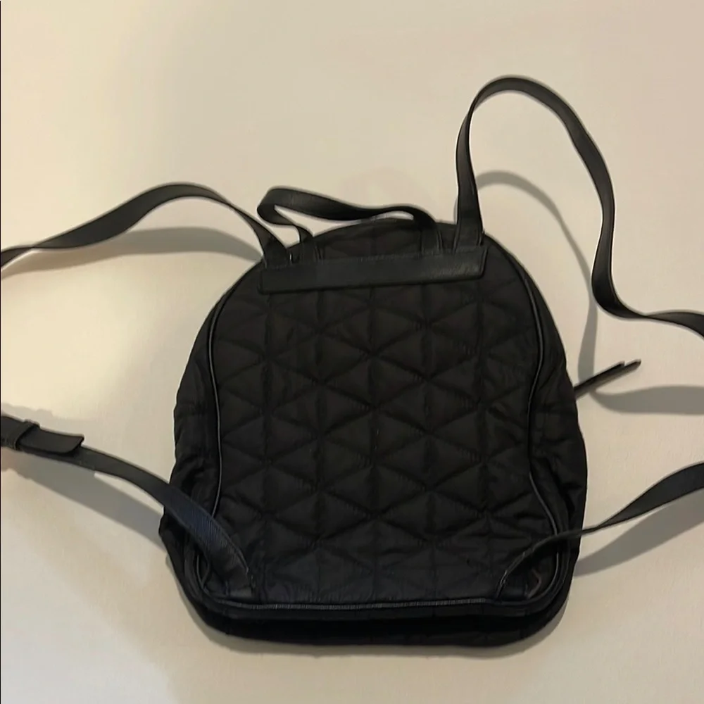 Kate Spade Black Quilted Mini Backpack